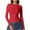 Red, variant on AnuYalue Women's Boat Neck Crop Tops Long Sleeve Double Lined Basic Solid Color Tees Fashion Soft Slim Fitted Tights T Shirts 2025 Spring Casual Soft Lightweight Y2K Teen Girls Clothing, Black XS