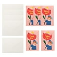 thumbnail image 4 of S SERENABLE 5 Pieces Valentine Day Cards Birthday Gift Card Sweet Birthday Mom Greeting Card Anniversary Card for Mom Friends Her Husband Boys, 4 of 8