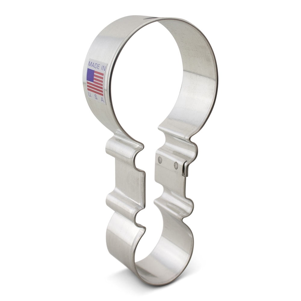 Ann Clark Rattle Cookie Cutter, 4 1/2'