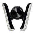 thumbnail image 1 of White Car Phone Mount For Vent Dashboard Magnetic Rhinestone Cell Phone Stand White, 1 of 6