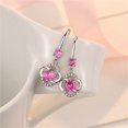 thumbnail image 5 of Daolelai Rhinestone Earrings, 5 of 9