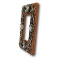thumbnail image 4 of Set of 2 Western Stars And Lace Scroll Art Wall Single Gang Rocker Switch Plates, 4 of 6