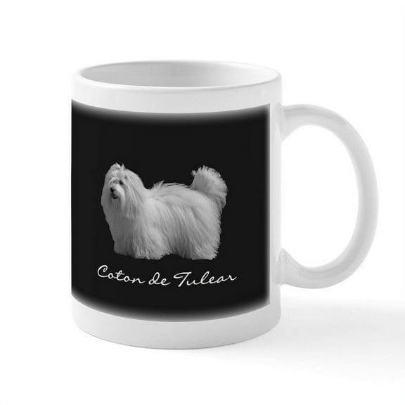 CafePress - Coton De Tulear Small Mug - 11 oz Ceramic Mug - Novelty Coffee Tea Cup