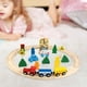 thumbnail image 4 of Accesorios de vías de tren de madera Vías de tren de ños de vías de tren 26 piezas normales Zulema Juguetes de vías de tren, 4 of 8