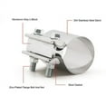 thumbnail image 4 of 4.5" 114mm Stainless Steel Butt Joint Band Exhaust OD Pipe Clamp Sleeve Coupler, 4 of 6