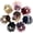 7 Pack Fancy Decorative Sparkly Elastic Lace Rose Flower Scrunchies Hair Ties for Women Girls, variant on 7 Pack Lace Floral Hair Scrunchies, Rhinestone Pearl Rose Elastic Ponytail Holders, Stretchy Hair Ties for Thick & Thin Hair