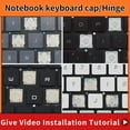 thumbnail image 1 of Replacement Keycap Key cap &Scissor Clip&Hinge For MSI Modern14 15 GE66 GP66 MS-1541 GS66 P66 Stealth MS-16V1/16V 16V3 Keyboard 1 Keycap and Hinge, 1 of 5