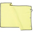 thumbnail image 1 of Shisuyan Golf Towel Microfiber Yellow Portable Outdoor Golfing 1Set 23.6x15.7in, 1 of 8