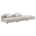 thumbnail image 6 of Solace3-Piece Modular Upholstered Fabric Sectional Sofa in Salt, 6 of 10