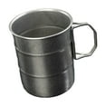 thumbnail image 4 of Taza de acero inoxidable para camping, bebida, agua, picnic, barbacoa, café Mango plegable de 500 ml., 4 of 9