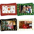 thumbnail image 1 of Christmas Photo Frame Cards with Envelopes 20 Pack Merry Christmas Holiday Greeting Card, 1 of 7