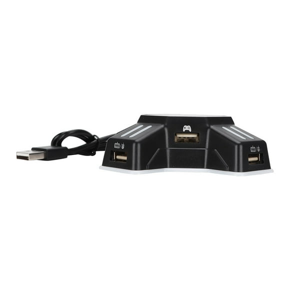 Convertidor de controlador de consola de juegos, convertidor de gamepad para PS4/convertidor de gamepad PS4 Adaptador de consola de juegos Compacto y liviano