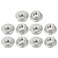 304 Stainless Steel Nuts Uxcell 5/16-18 Serrated Flange Lock Nuts