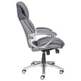 thumbnail image 4 of Scranton & Co Fauteuil de Direction Pivotant Moderne en Cuir pour Bureau, Gris, 4 of 4