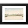 thumbnail image 2 of Francisco Fierro 18x13 Black Modern Framed Museum Art Print Titled - City Square (ca.&nbsp;1850), 2 of 5