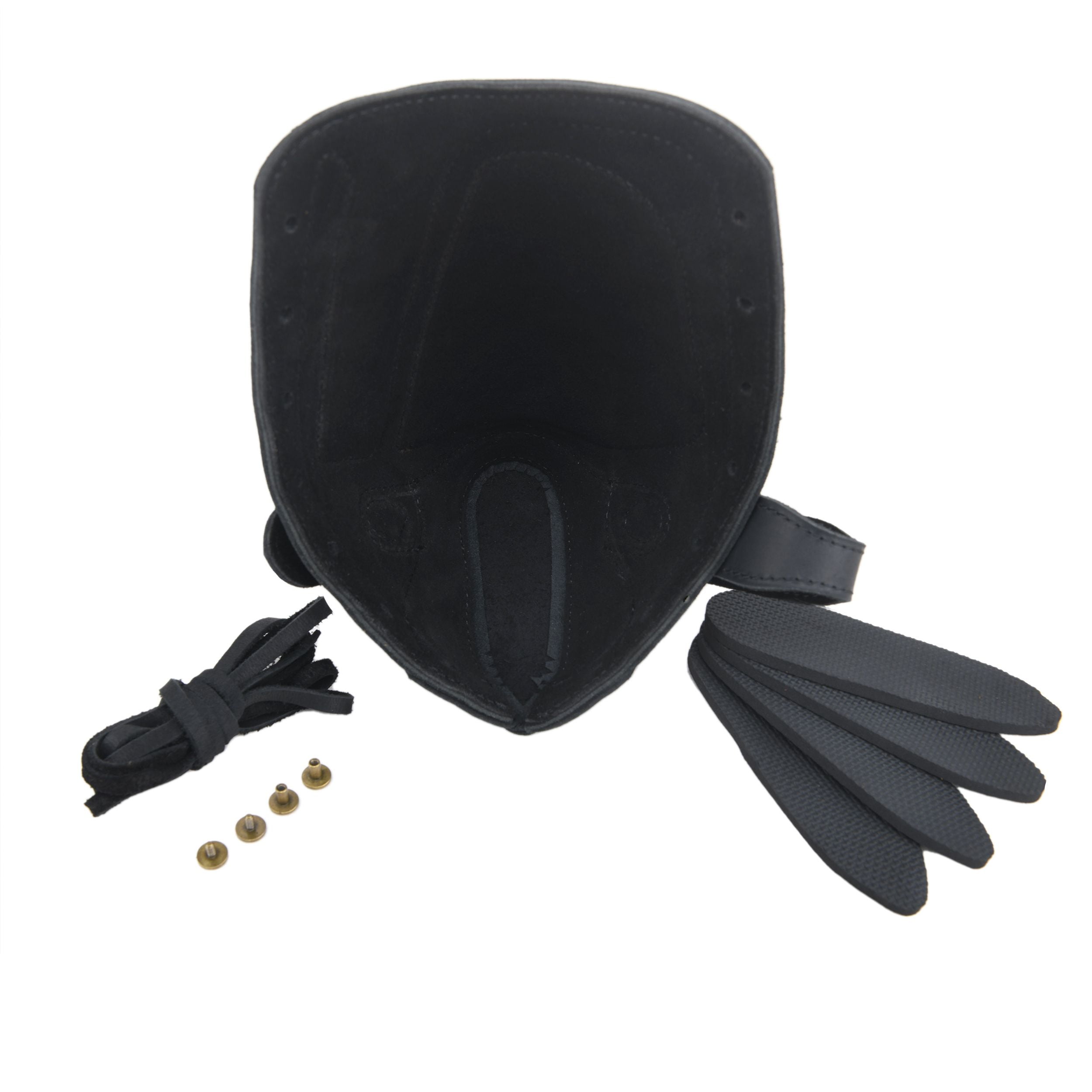 WAYNE'S DOG No-Drill Leather Rifle Buttstock Gun Cheek Rest for .308 .30-06 .45-70 .44MAG