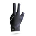thumbnail image 1 of Open Finger Billiard Pool Gloves Adjustable Sticker Polyester Snooker Pool Gloves Portable Lightweight Reusable Amateur Training Black Cyan, 1 of 6