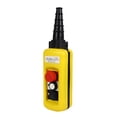 thumbnail image 3 of Lift Control Pendant XAC-A2913 Waterproof Handheld Pushbutton Switch with Electric Hoist Handle, 2 Buttons with Two Speed ​​and Emergency Stop Functions, 3 of 8