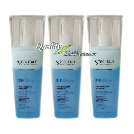 due faccetta massimo 3 bottles by tec italy (Best Italian Beauty Products)