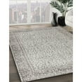 thumbnail image 2 of Ahgly Company Indoor Rectangle Traditional Dark White Beige Persian Area Rugs, 5' x 8', 2 of 6