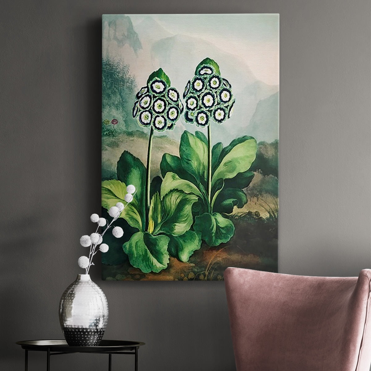 Temple of Flora XI Premium Gallery Wrapped Canvas - Ready to Hang
