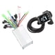 thumbnail image 5 of 48V 60V 350W Motor de bicicleta eléctrica Controlador sin escobillas Panel LCD GZ3 con acelerador de pulgar Kit de modificación de scooter eléctrico para manillar de 22,5 mm, 5 of 14