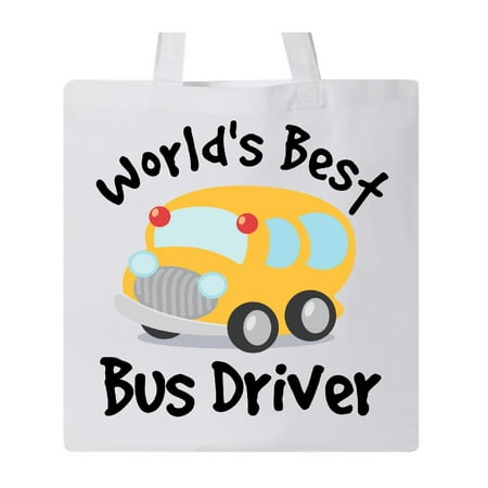 Worlds Best School Bus Driver Tote Bag