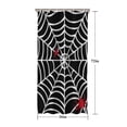 thumbnail image 5 of Black Halloween Spider Webs Shower Curtain 36"x72" ,Bathroom Decorative Shower Curtains Set with 12 Hooks,Modern Waterproof Washable Shower Curtain, 5 of 6
