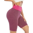 thumbnail image 6 of FANNYC Women's Tight High Waist Yoga Pants Ruched Textured Tummy Control Slimming Booty Bodycon Leggings Workout Running Butt Lift Tights, 6 of 6