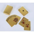 thumbnail image 2 of Magik Waterproof Luxury 24K Poker Playing Cards Deck, 2 Players, 2.24 x 3.42 In, Gold Foil, 2 of 5