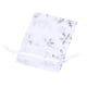thumbnail image 3 of 400 PCS Organza Bolsas de Regalo de Boda Bolsas con Cordón de Joyería Bolsas Copos de Nieve Blancos Plateados Impresos Bolsos de Fiesta Transparentes, 3 of 5