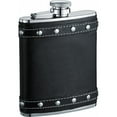 thumbnail image 1 of Visol Flacon de Liqueur à Clous Rocker en Cuir Noir - 6 Onces, 1 of 1