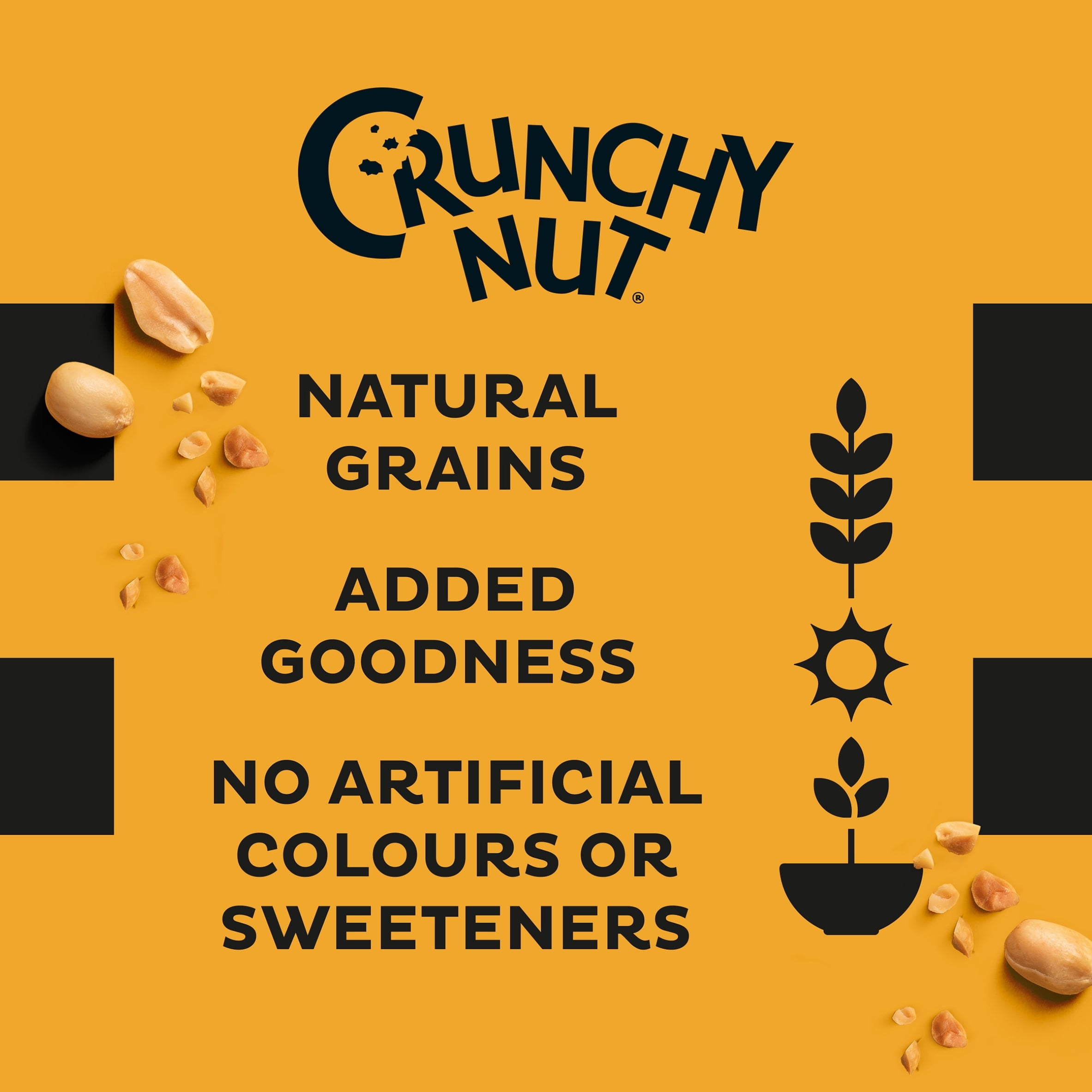Kellogg's Crunchy Nut Breakfast Cereal 1kg, Imported from Britain