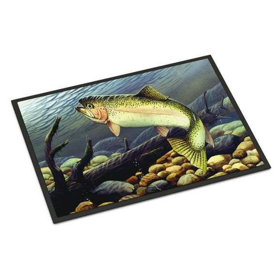 Rainbow Trout Door Mat