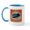White/Blue Inside, variant on CafePress - Rare Inverted Jenny Stamp Mug - 11 oz Ceramic Mug - Novelty Coffee Tea Cup