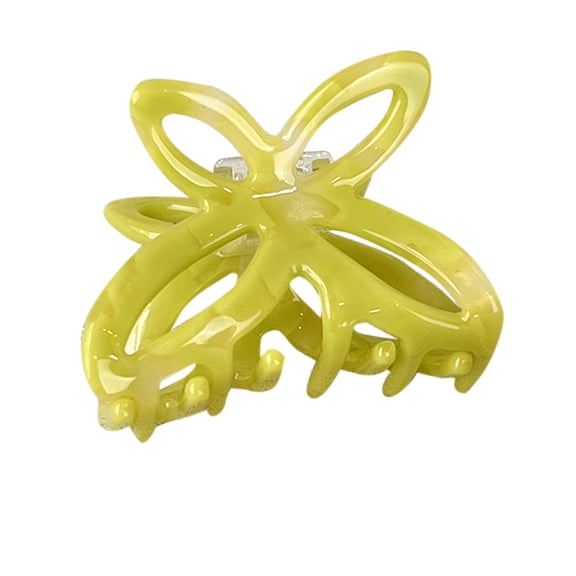 WEIWEIGG Butterfly Hair Clips for Women, Matte Claw Clips, Multi-Colour, Nonslip Jaw Clips, for Women and Girls as Present Green