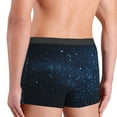 thumbnail image 5 of Junzan Blue Glitter Retro Mens Underwear Boxer Briefs For Men’s - Xx-Large, 5 of 9