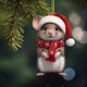 thumbnail image 5 of Adornos Navideños para Ratones, Árboles de Navidad, Decoración Del Hogar, Adornos para El Coche, Regalos de Navidad., 5 of 5