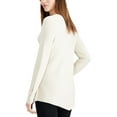 thumbnail image 2 of Alfani Womens Swing Knit Sweater, Beige, Large, 2 of 2