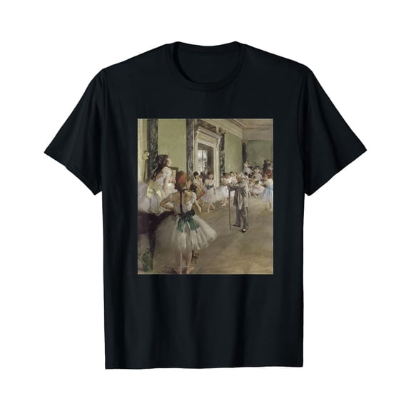 Sam Soft Edgar Degas The Dance Class (La Classe De Danse) Ballet Art T-Shirt Full Size S-5Xl