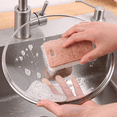 thumbnail image 1 of 24PCS Scrub Sponges Kitchen Non-Scratch Cleaning Sponges for Dishes, Cellulose Sponges Safe on Non-Stick Cookware, 1 of 5