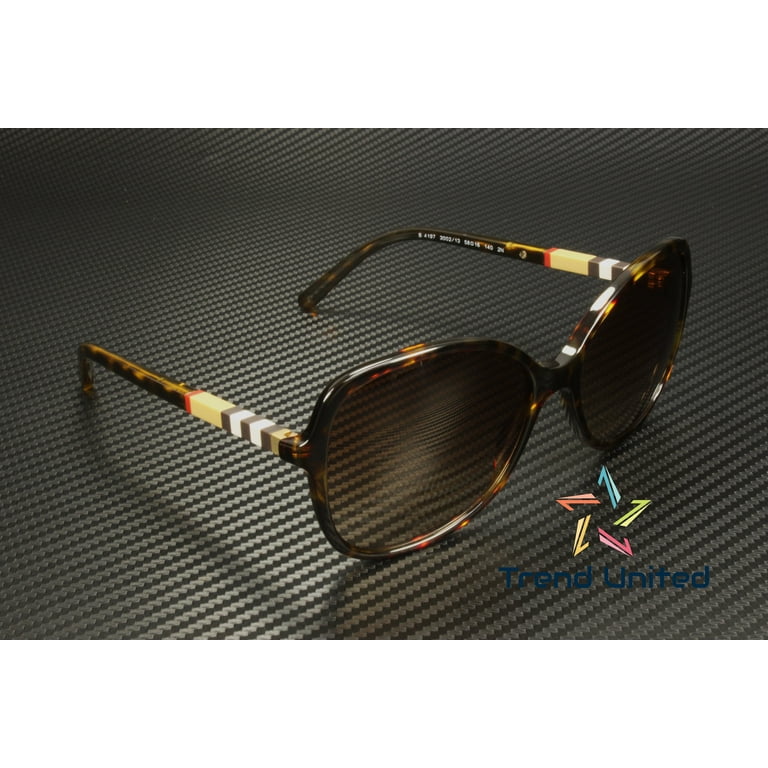 Burberry BE 4197 Plastic Womens Square Sunglasses Dark  display picture 3