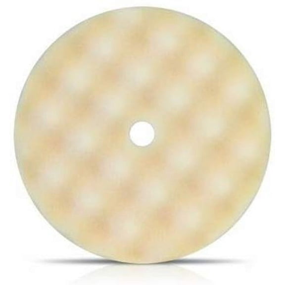 1PK Buff and Shine 899WG Convoluted Foam Pads, Waffle, White