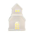 thumbnail image 1 of Pekkaxy Light-Up Ceramic Christmas Village Houses, LED Winter Holiday Tabletop Decorations, 1 of 4