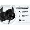 thumbnail image 4 of CODi CLARO Wired Stereo Dual Ear Headset with AI-Powered ENC Microphone, USB-C to USB-A Connection, 4 of 4