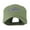 Olive, variant on Ski Wording in Cursive Embroidered Cap - Brown OSFM