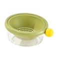thumbnail image 4 of WeiLaiKeQi Kitchen Strainer Colander Bowl Berry Pasta Salad 2 in 1 Kitchen Colander Set Green 18x7.5cm, 4 of 9