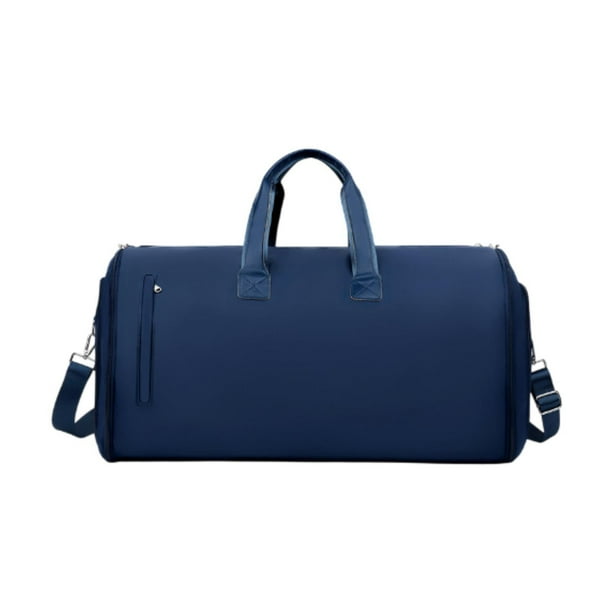 Bolsa de traje impermeable y ligera, bolsa de equipaje para senderismo, camping, viajes de hombre. Azul oscuro