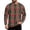 Dark Green 18#, variant on Men Christmas Buffalo Plaid Printed Shirt Crewneck Tops Loose Fit Stretchy Shirts for Daily Gathering Vacation Wine S