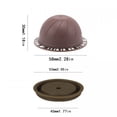 thumbnail image 6 of ACDANC Reusable Coffee Pods, 5 Pack with 2 Lids & Spoon - Refillable Coffee Capsules Compatible with Vertuo Next/Plus/Evoluo Machines, Bpa-Free & Easy Clean, 6 of 7
